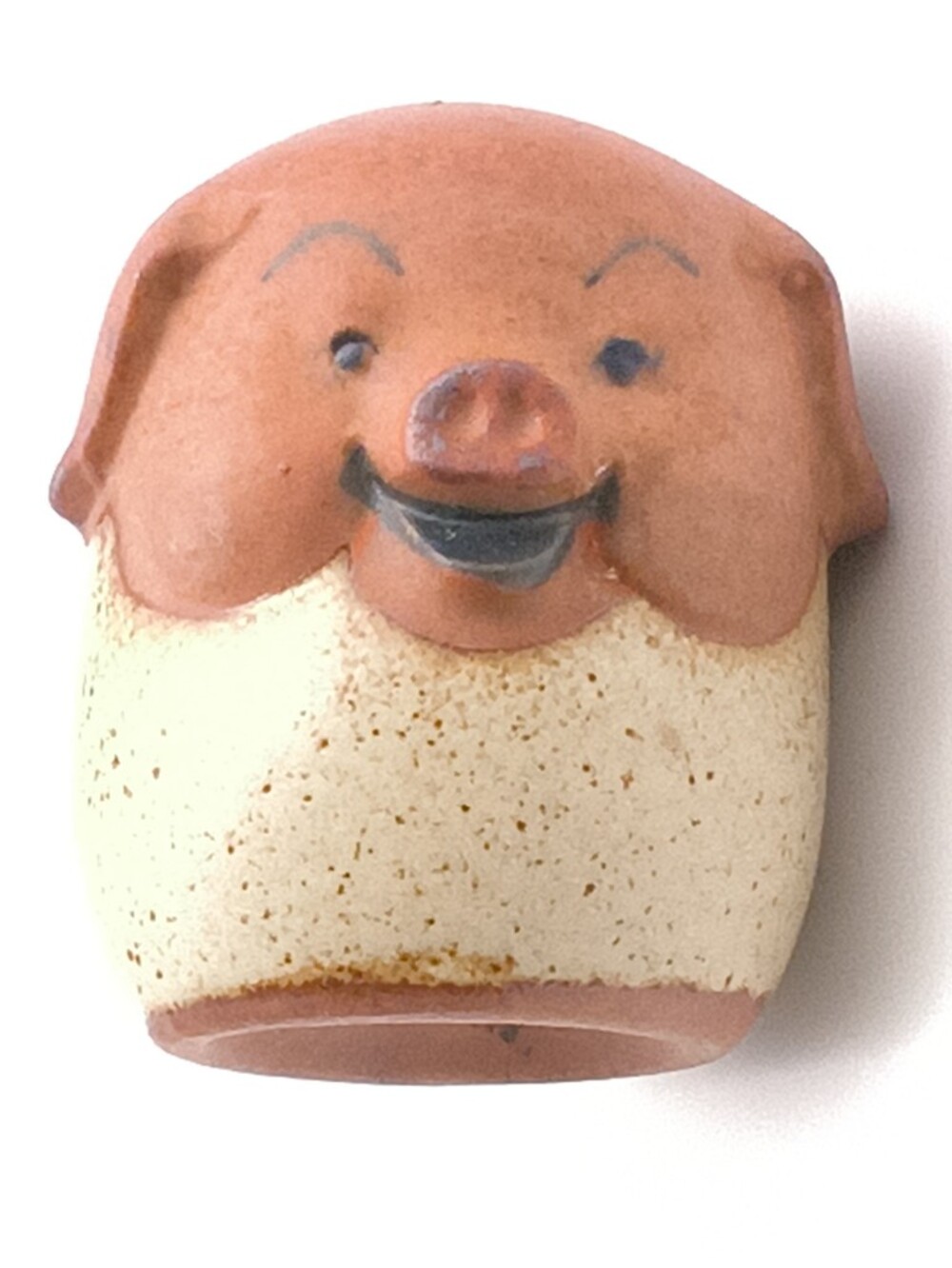 Charming Vintage Japan Stoneware Pig Salt & Pepper Shakers - Picture 12 of 13